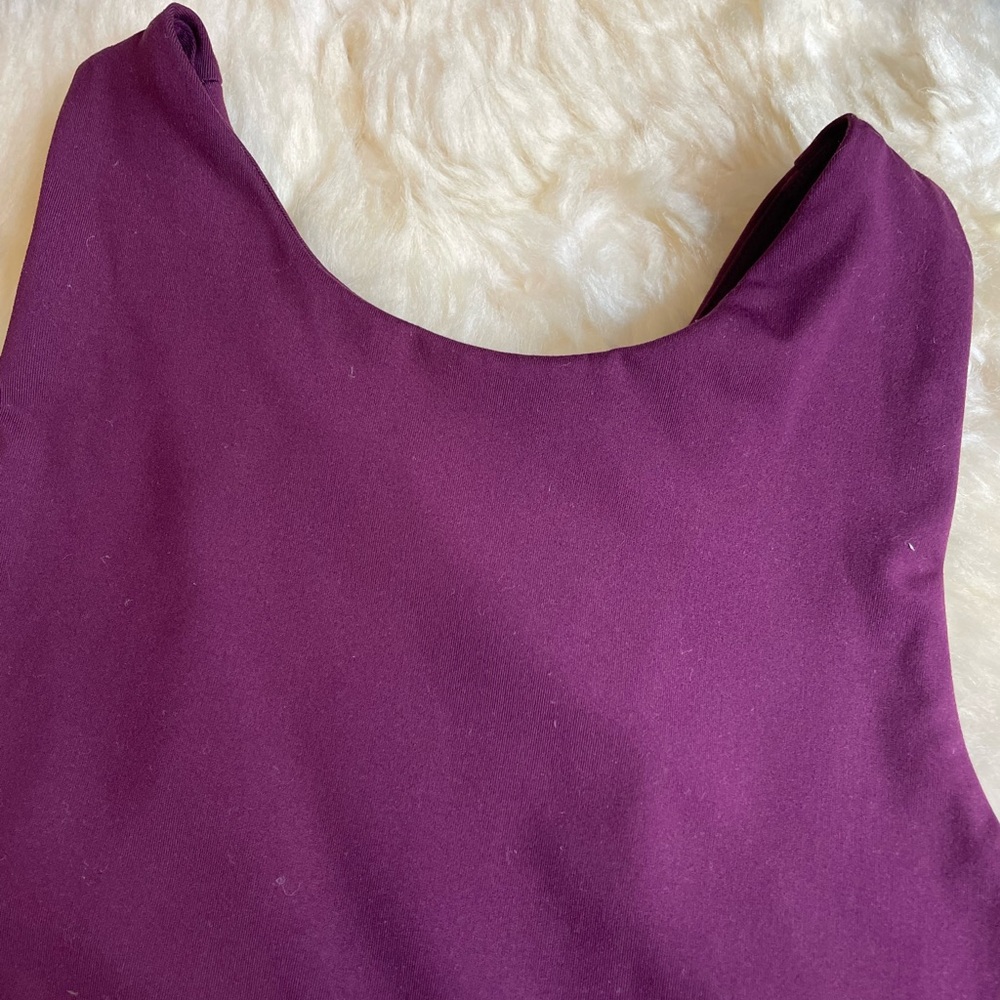 Girlfriend Collective Dylan Bra - Plum